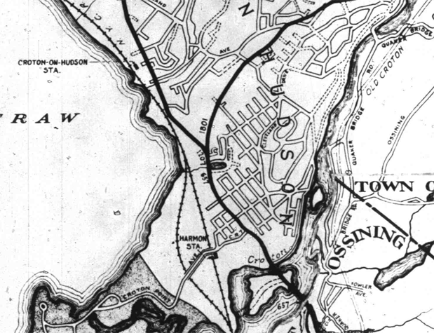 Census Map of Croton, 1935