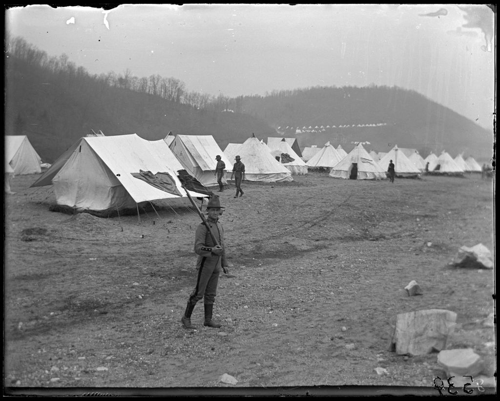 Labor Camp, New Croton Dam Strike (1900)
