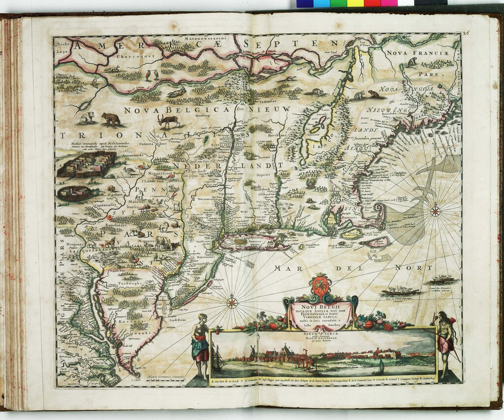Visscher Map of New Netherland