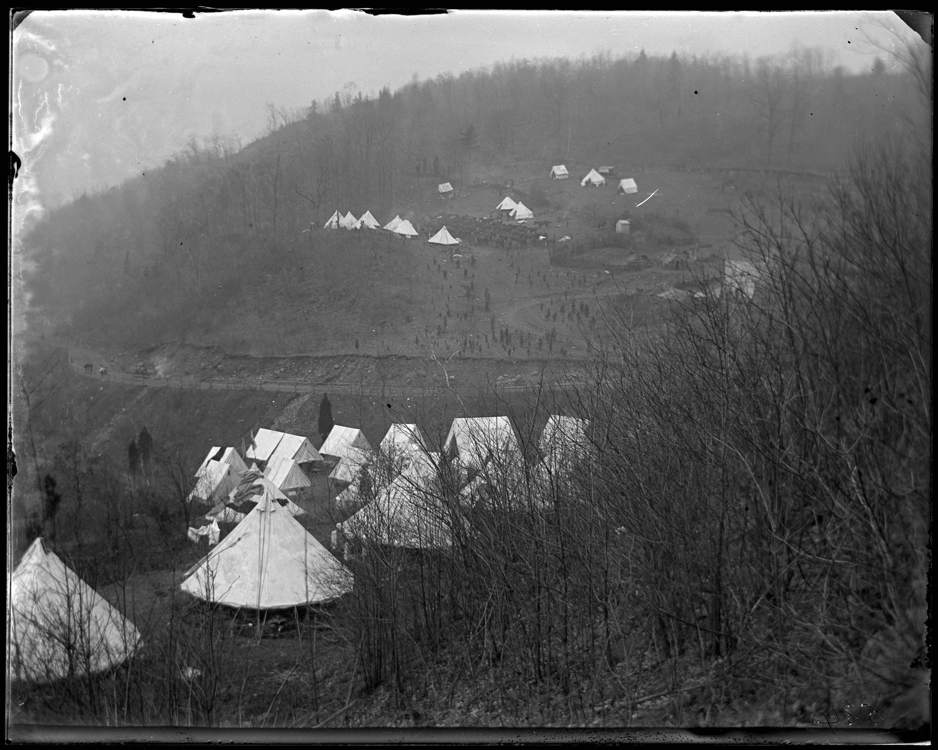 Croton Dam Strike (1900) — Croton Dam Strike Camp B