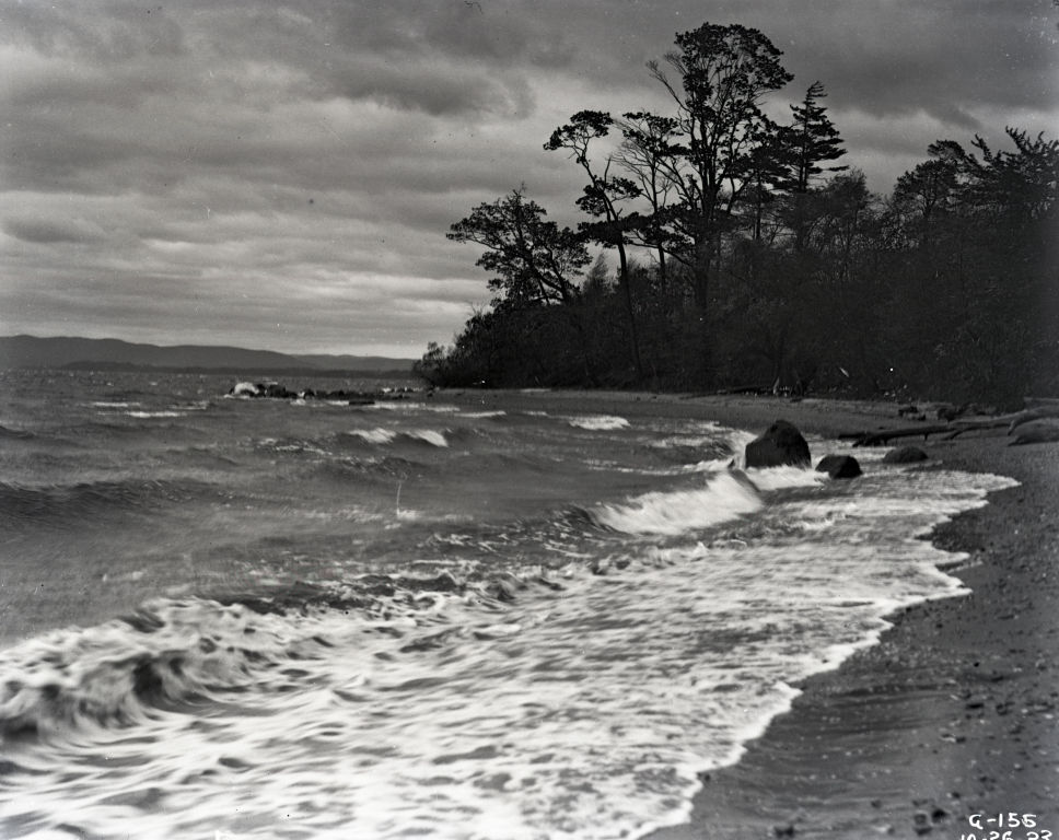 Croton Point Beach Waves 1923