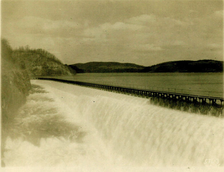 New Croton Dam spillway (1925) — view 3