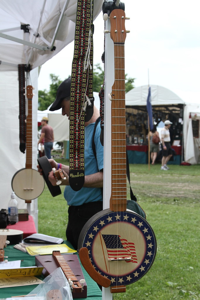 Patriotic Banjo for Sale