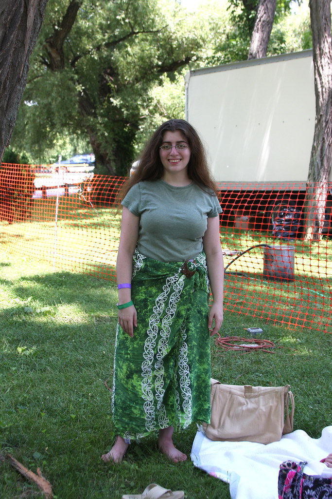 Mary-Therese with Sarong