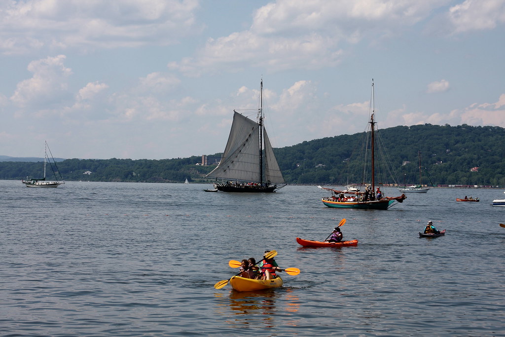 Clearwater in the Hudson