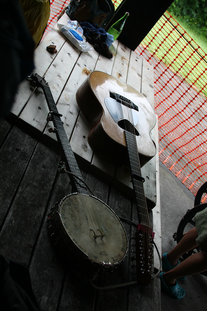 Pete Seeger's Five-String Banjo and Twelve-String Guitar