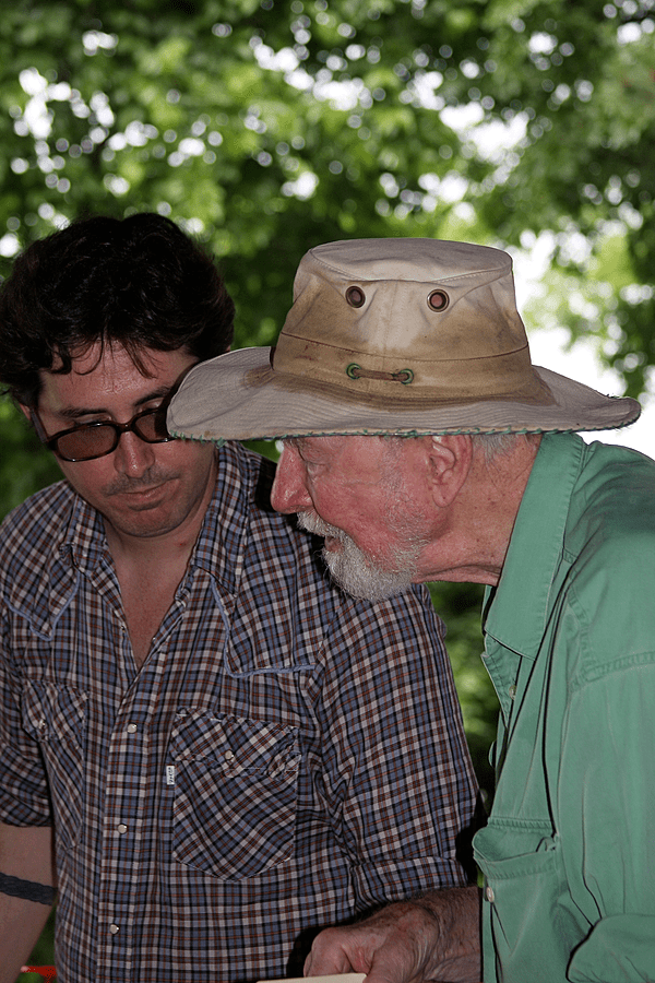 Pete Seeger and Grandson Tao (2617386570)