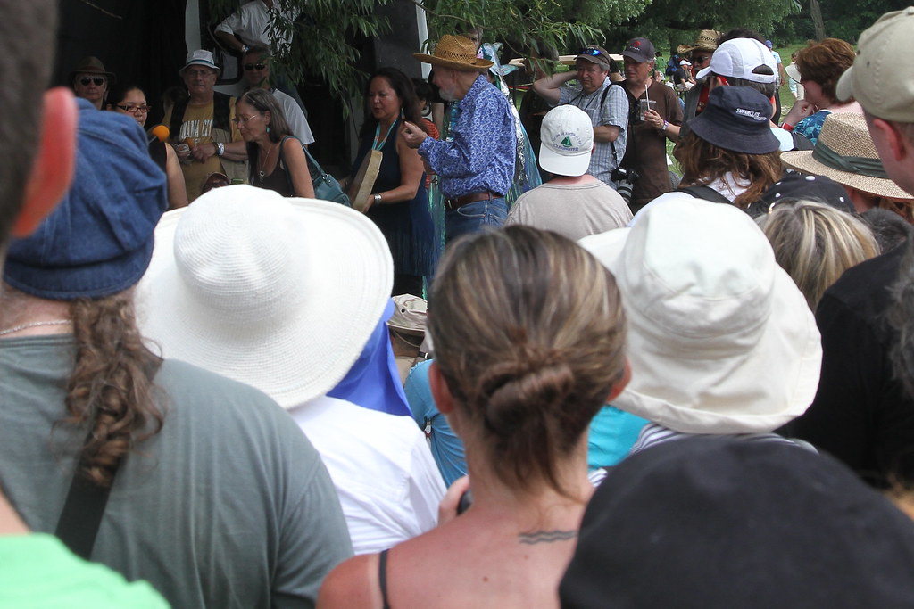 Pete Seeger at the River Blessing