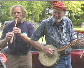 Pete Seeger & William Waterway jamming for water.jpg