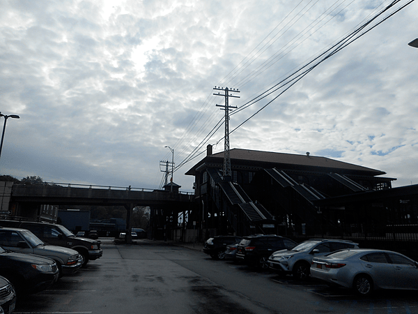 Ossining MNRR station from Quimby Street
