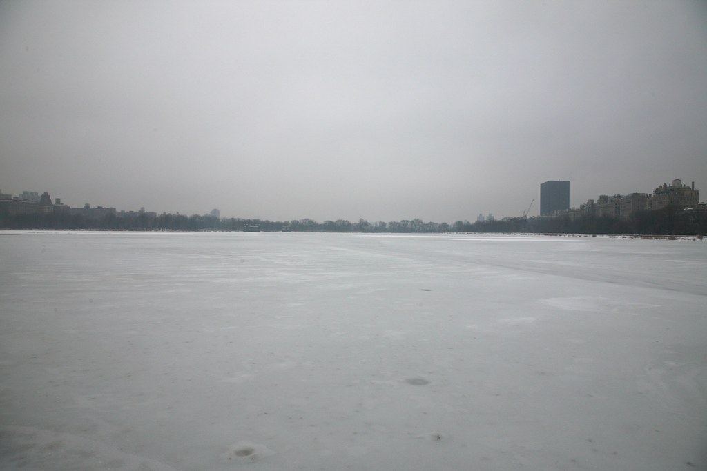 New York City, Manhattan, Central Park : Jacqueline Kennedy Onassis Reservoir