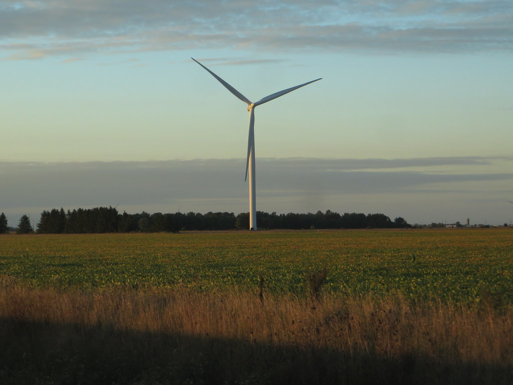Wind Farm, Chatham-Kent Highway 3, Chatham-Kent, Ontario