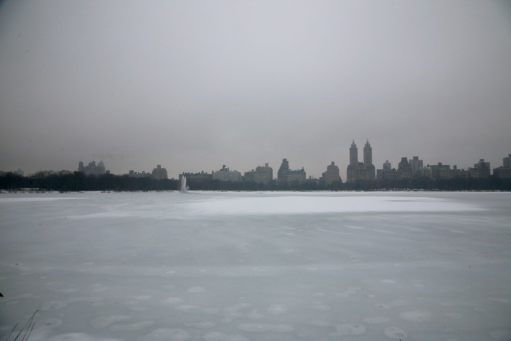 New York City, Manhattan, Central Park : Jacqueline Kennedy Onassis Reservoir
