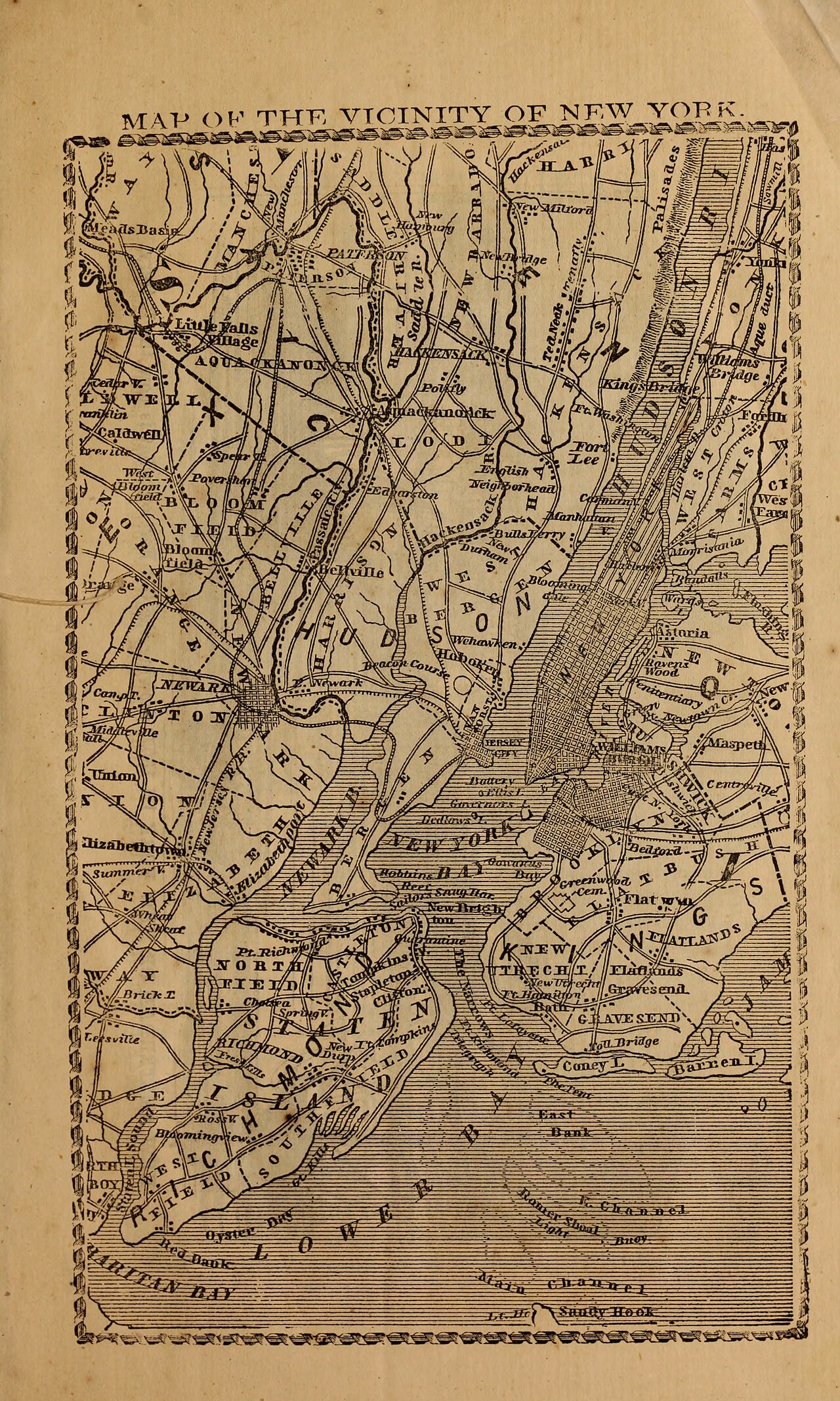 Traveller's steamboat and railroad guide to the Hudson River - describing the cities, towns, and places of interest along the route - with maps and en (1857) (14760832995).jpg