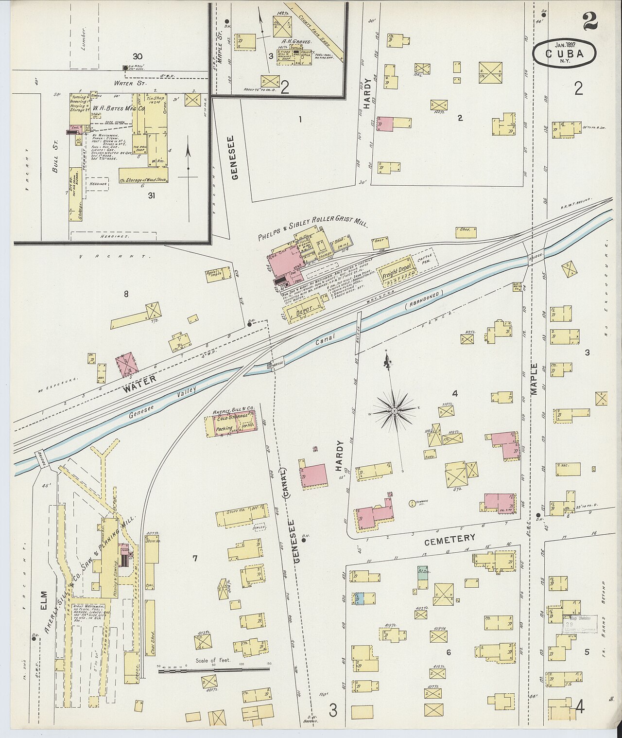 Sanborn Fire Insurance Map from Croton-on-hudson, Westchester County, New York. LOC sanborn05870 001-2.jpg