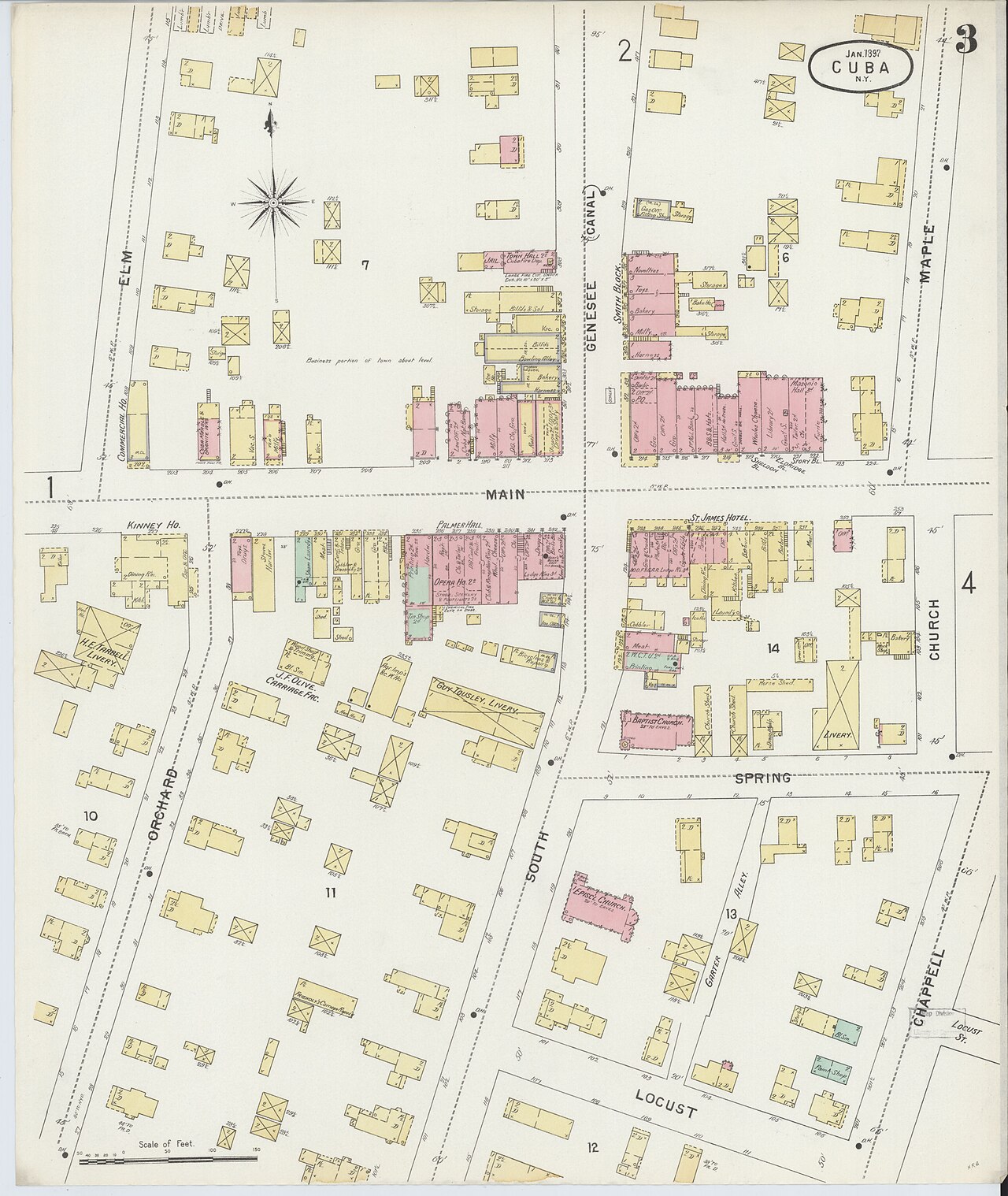 Sanborn Fire Insurance Map from Croton-on-hudson, Westchester County, New York. LOC sanborn05870 001-3.jpg