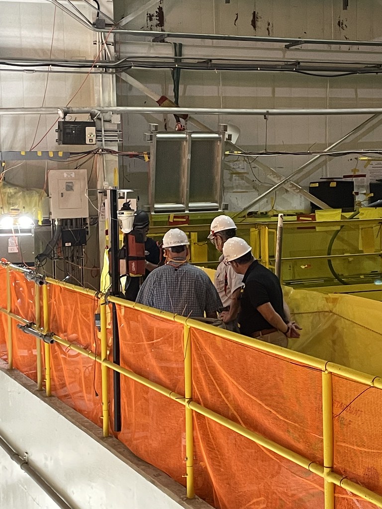 NRC Inspectors at Decommissioning Indian Point Nuclear Power Plant.
