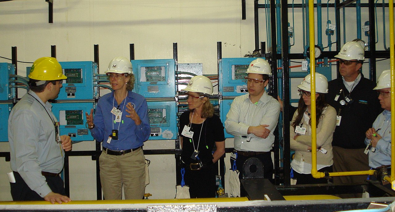 NRC Chairman Macfarlane talks with Indian Point Employees (8472265874).jpg