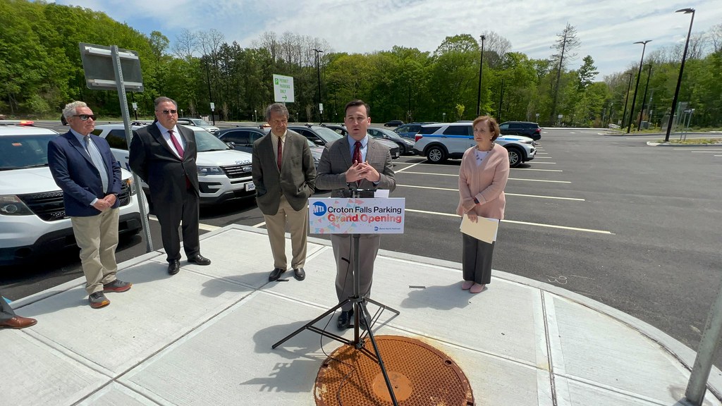 Grand Opening of Customer Parking Lot at Metro-North Croton Falls Station