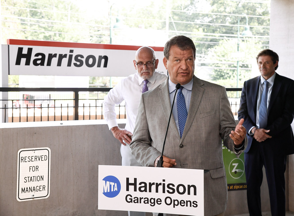 MTA Celebrates Grand Opening of Commuter Parking Garage at Metro-North Harrison Station